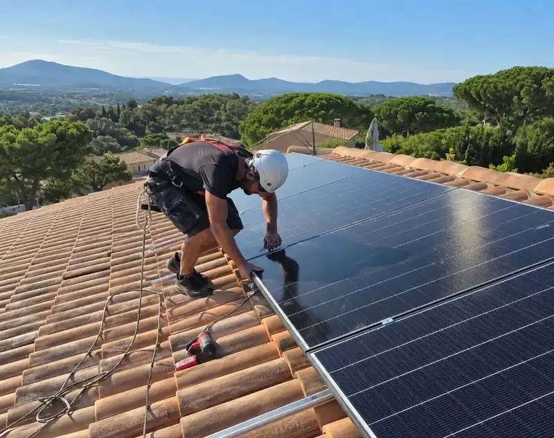 Installateur panneaux solaires Saint-Vincent-de-Barbeyrargues — pose photovoltaïque sur toiture